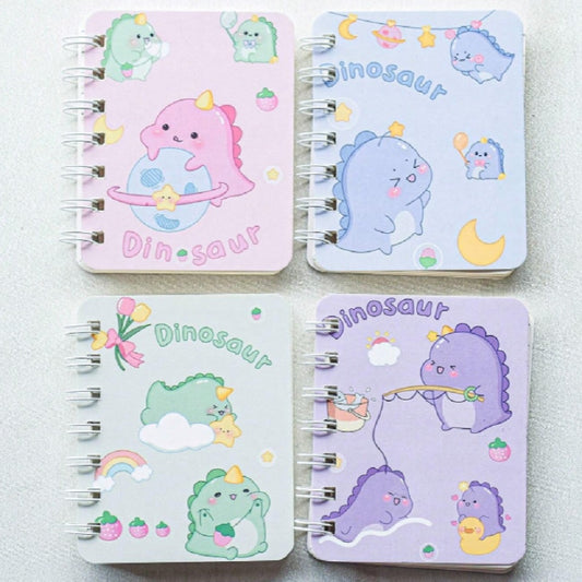 Carnet dino coloré