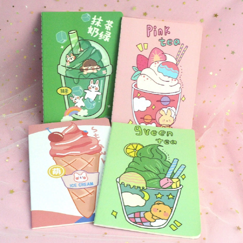 Carnet gourmandise glacée