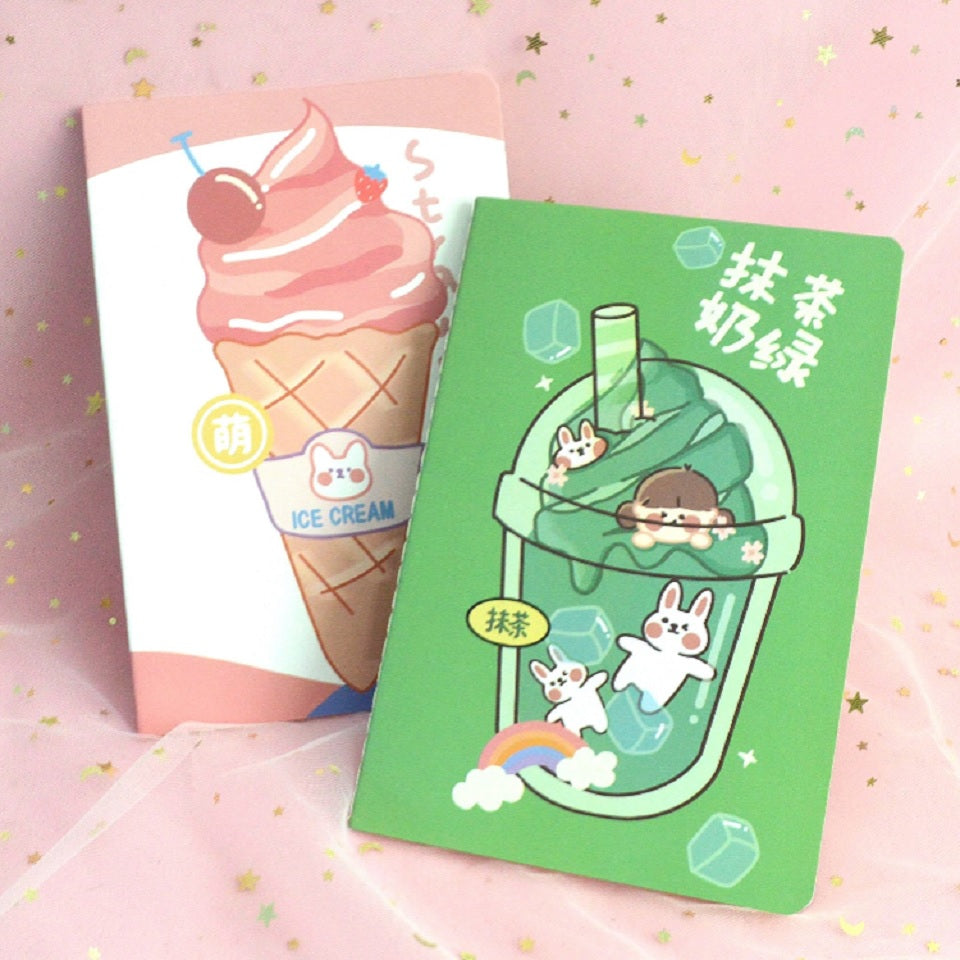 Carnet gourmandise glacée