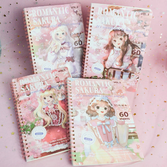 Carnet romantic sakura