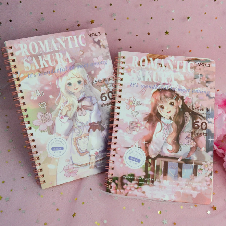 Carnet romantic sakura