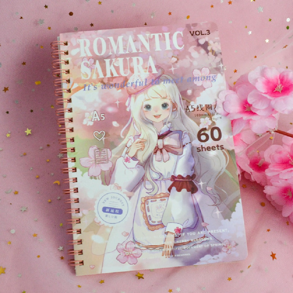 Carnet romantic sakura