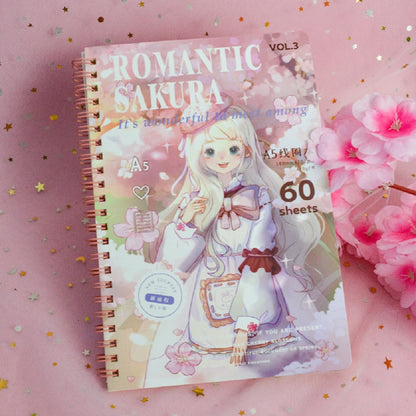 Carnet romantic sakura