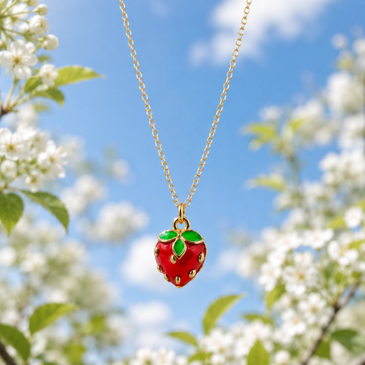 Collier fraise