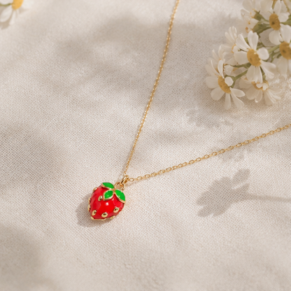 Collier fraise