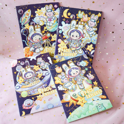 Grand carnet explorateur de l'espace