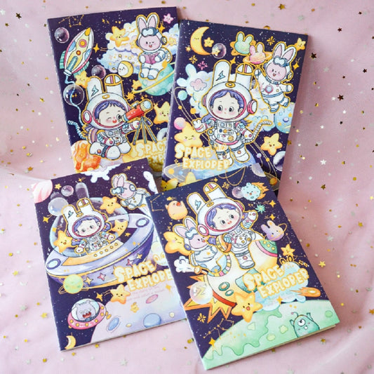 Grand carnet explorateur de l'espace