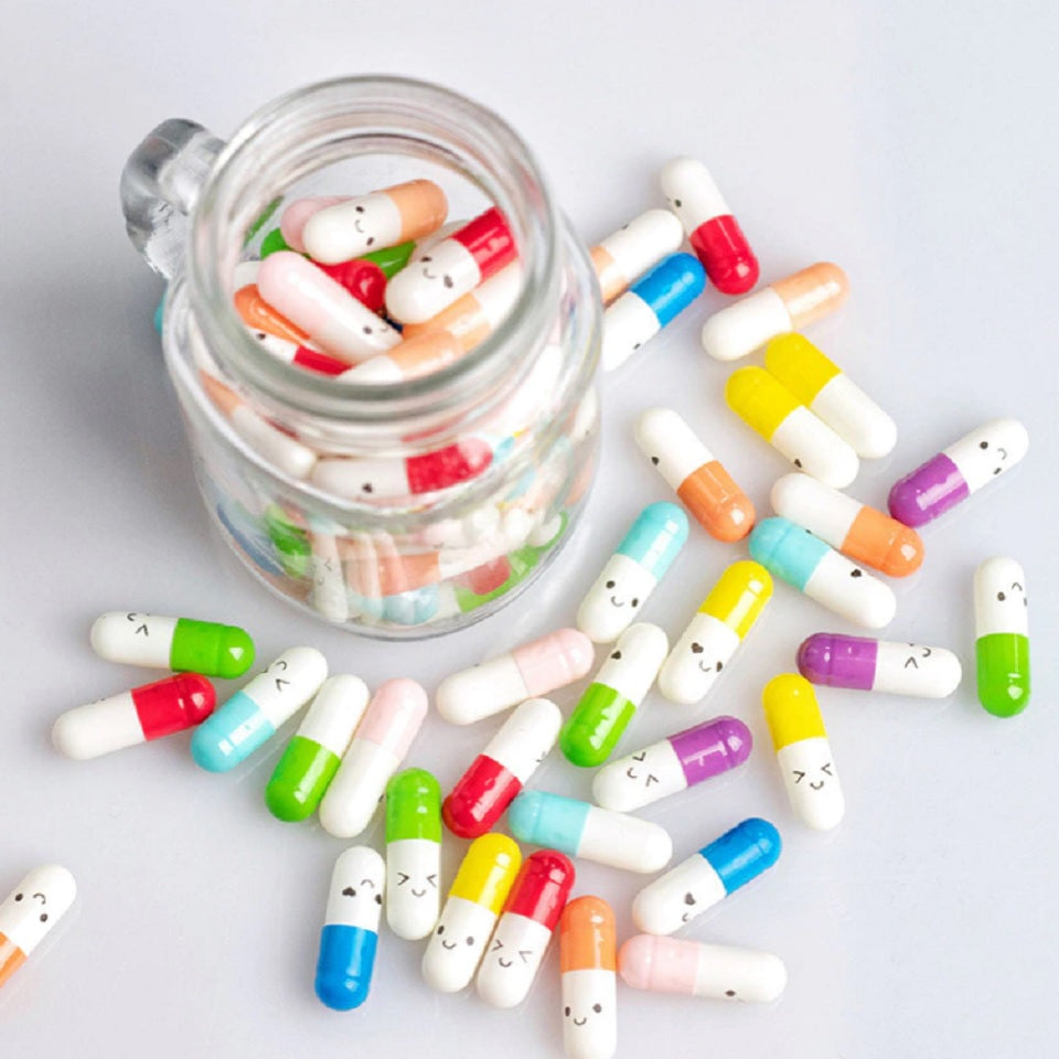 Lot de 10 capsules à message (PROMO -20%)