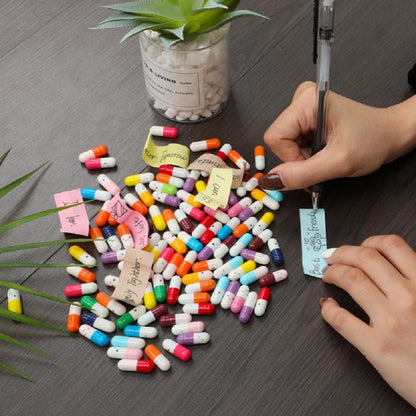 Lot de 10 capsules à message (PROMO -20%)