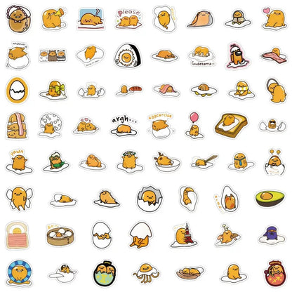 Lot de 20 stickers Gudetama