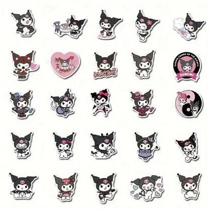 Lot de 20 stickers Kuromi