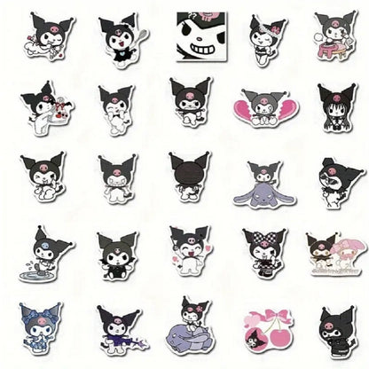 Lot de 20 stickers Kuromi