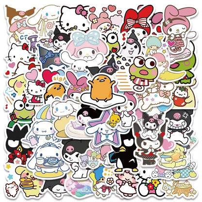 Lot de 20 stickers Sanrio