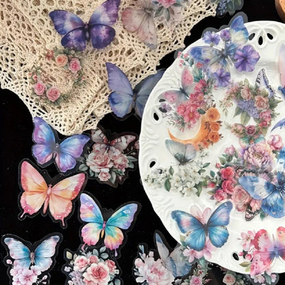 Lot de 20 stickers papillons (PROMO -20%)