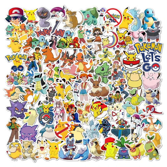 Lot de 20 stickers pokémon