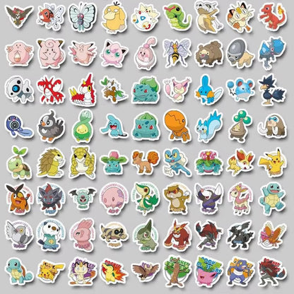 Lot de 20 stickers pokémon