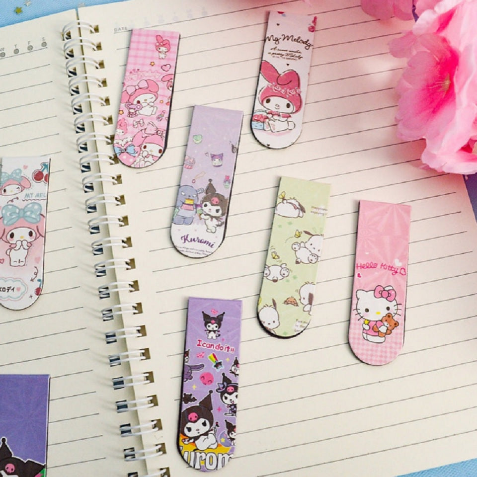 Lot de 2 marque-pages aimantés Sanrio
