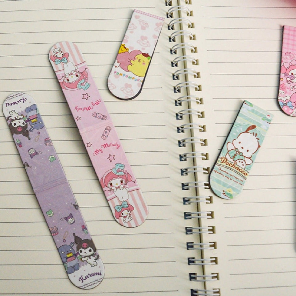 Lot de 2 marque-pages aimantés Sanrio