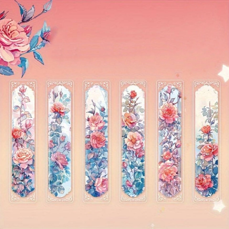 Marque-pages roses vintage