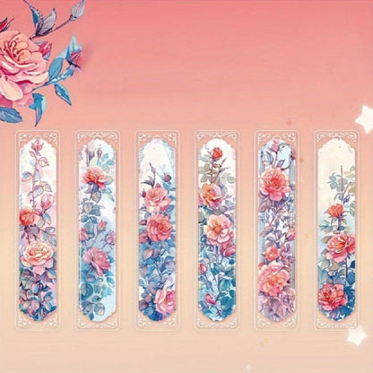 Marque-pages roses vintage