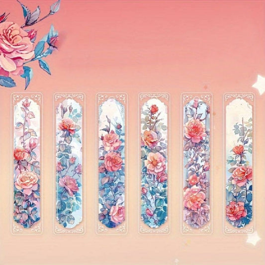Marque-pages roses vintage