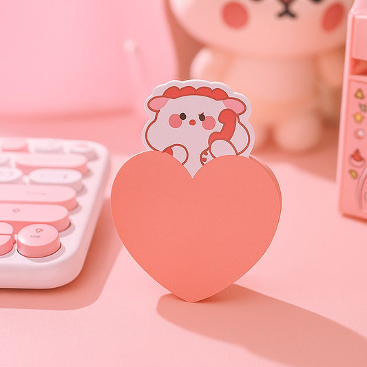 Mémo coeur vache