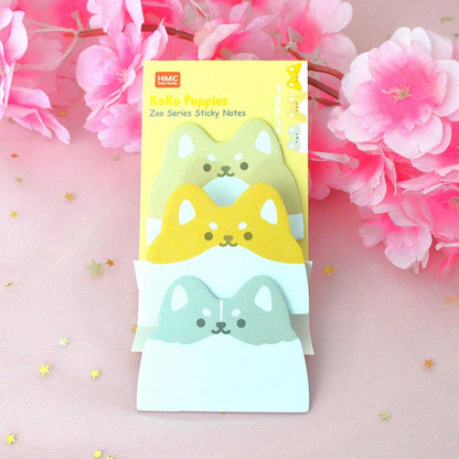 Mémo pense-bêtes trois petits shiba