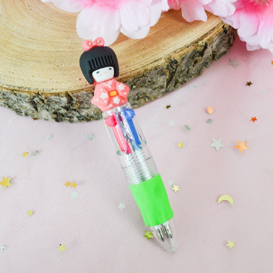 Mini stylo kokeshi