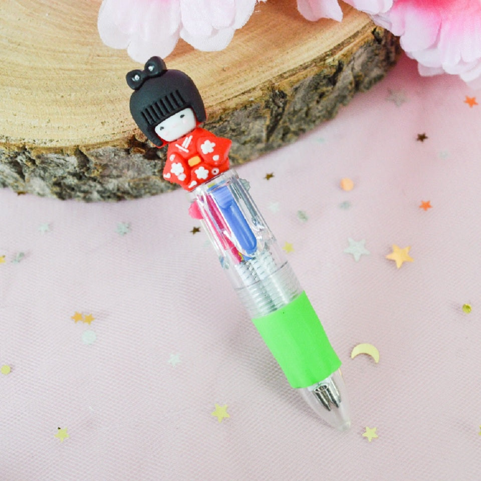 Mini stylo kokeshi