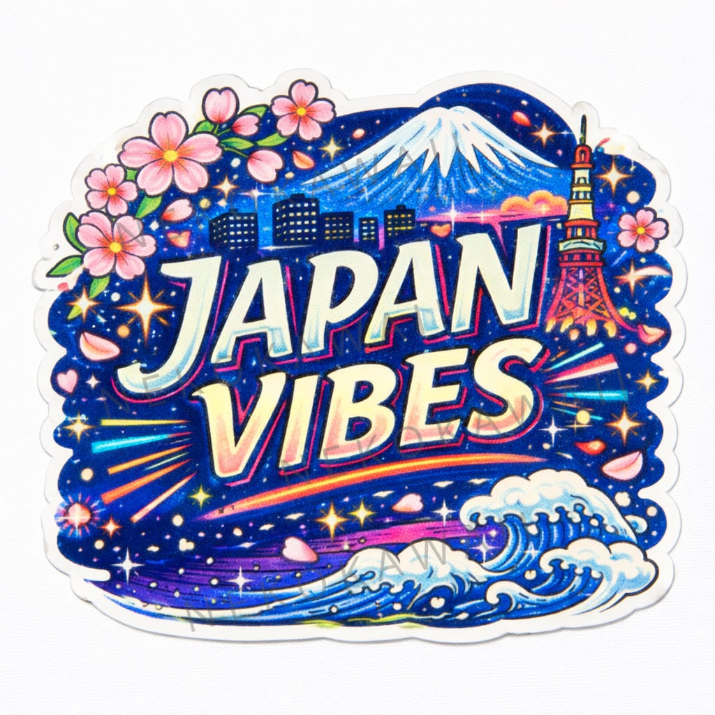 Sticker personnalisé Tokyo vibes