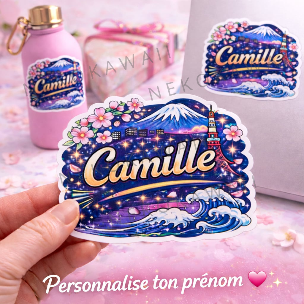 Sticker personnalisé Tokyo vibes