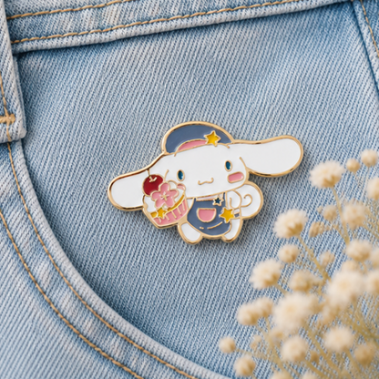 Pin's Cinnamoroll cupcake gourmand
