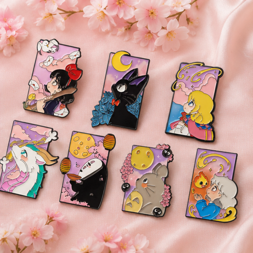 Pin's Ghibli enchanté
