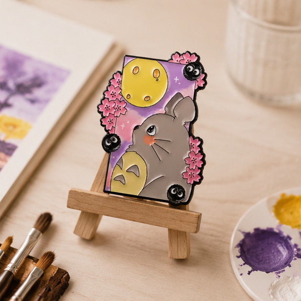Pin's Ghibli enchanté