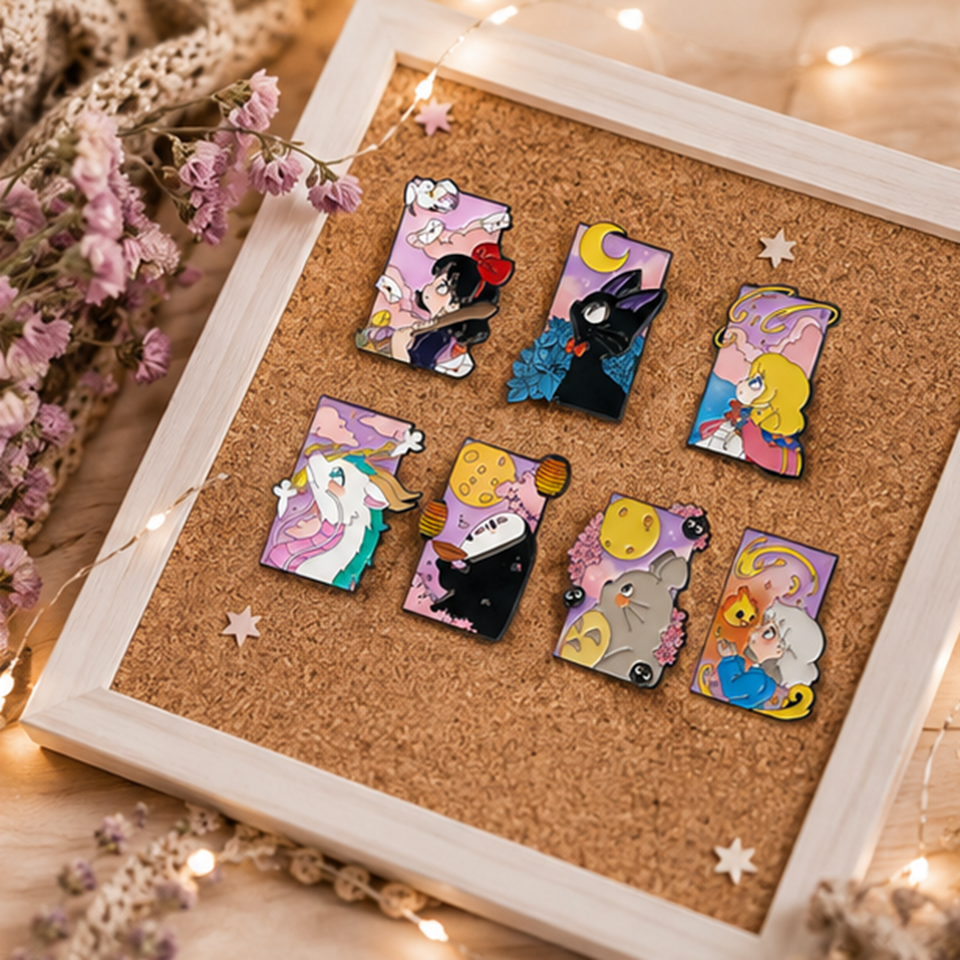 Pin's Ghibli enchanté