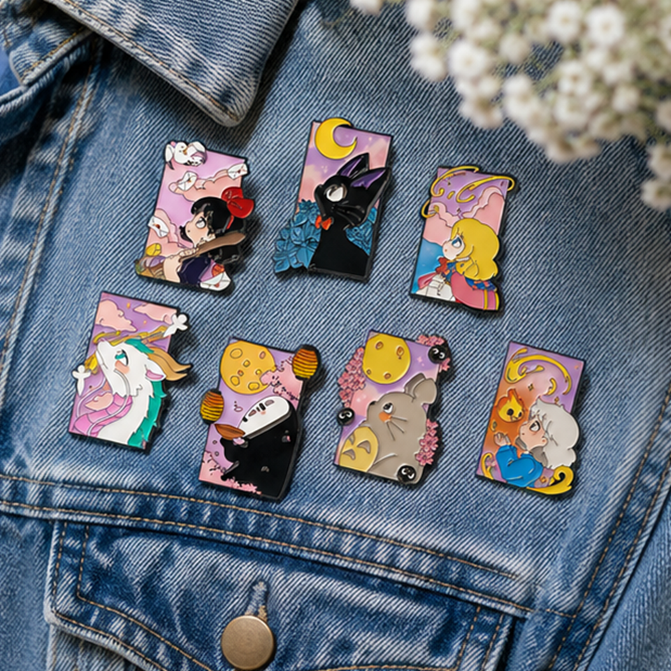 Pin's Ghibli enchanté