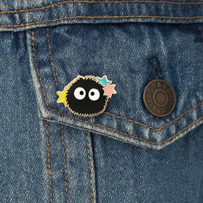 Pin's petite noiraude