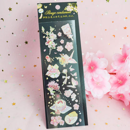 Planches de stickers pink blossom
