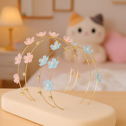 Serre-tête sakura strass