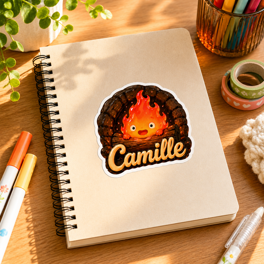 Sticker personnalisés Calcifer
