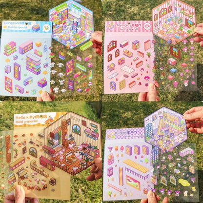 Stickers créa'boutique Sanrio