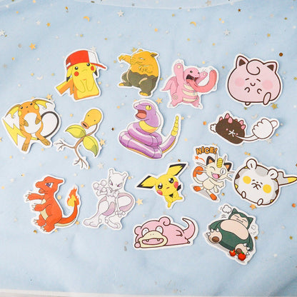 Lot de 20 stickers pokémon