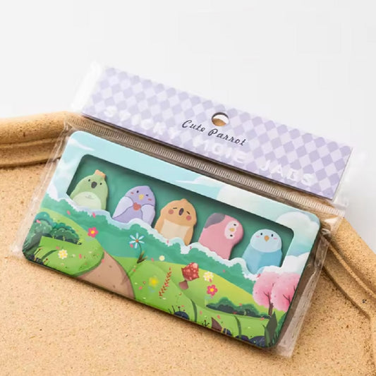 Sticky notes perruches (PROMO -17%)