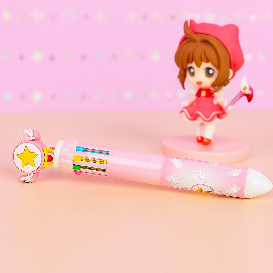 Stylo 10 couleurs card captor sakura