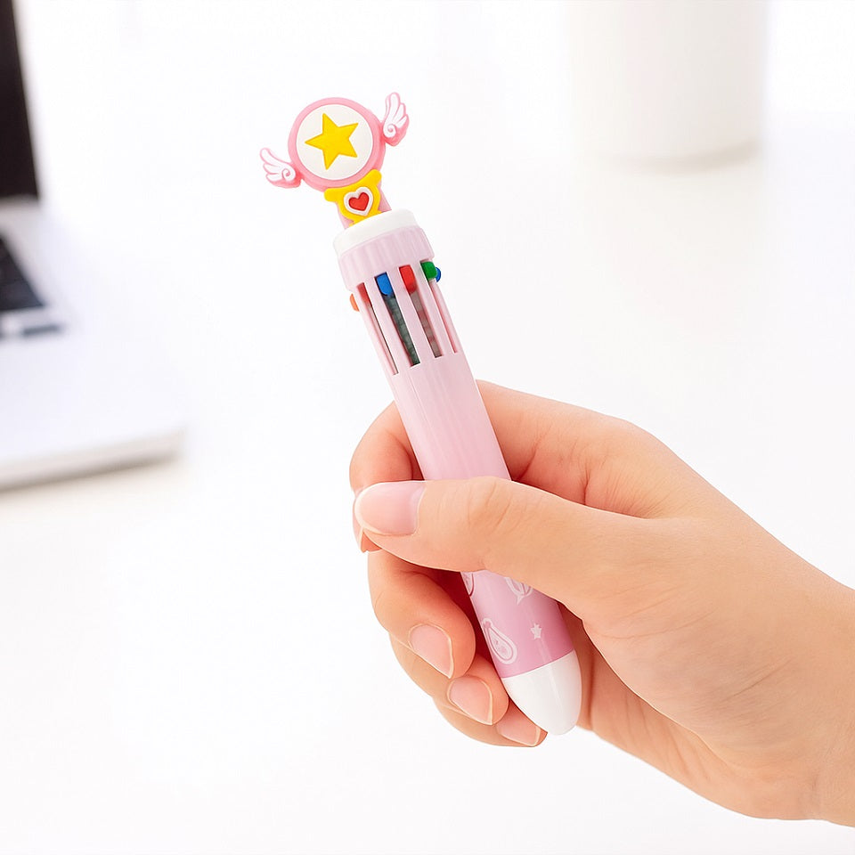 Stylo 10 couleurs card captor sakura