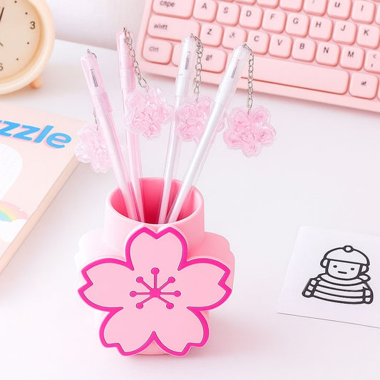 Stylo breloque sakura 🌸