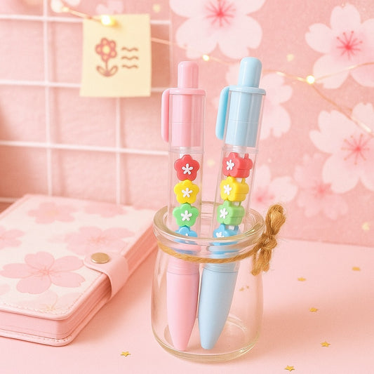 Stylo transparent sakura