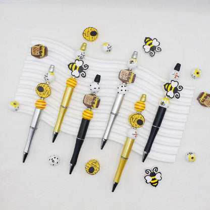 Stylo breloques DIY abeille