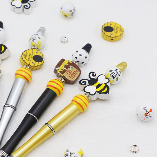 Stylo breloques DIY abeille