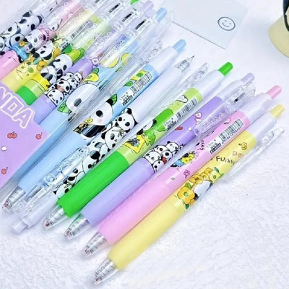Stylo coloré panda